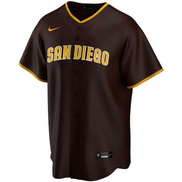 Jerseys Men’s San Diego Padres Manny Machado Nike Brown Alternate Replica