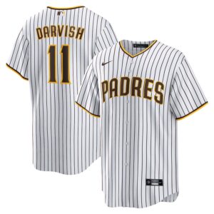 Jerseys Men’s San Diego Padres Yu Darvish Nike White Home Replica