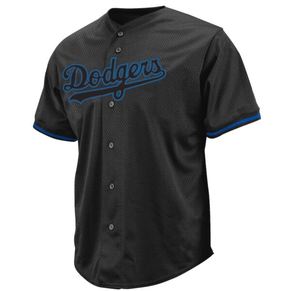 Los Angeles Dodgers Big & Tall Pop Fashion Jersey – Black/Royal