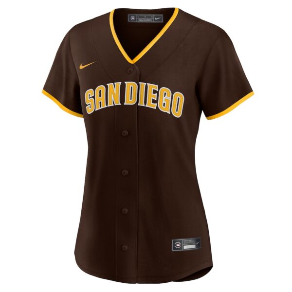 Jerseys Women’s San Diego Padres Nike Brown Road Replica