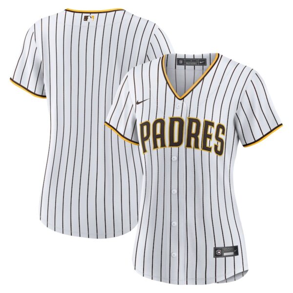 Jerseys Women’s San Diego Padres Nike White Home Blank Replica