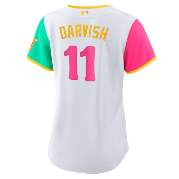 Jerseys Women’s San Diego Padres Yu Darvish Nike White 2022 City Connect Replica