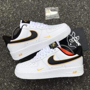 Air Force 1 Low ’07 LV8 Double Swoosh White Metallic Gold