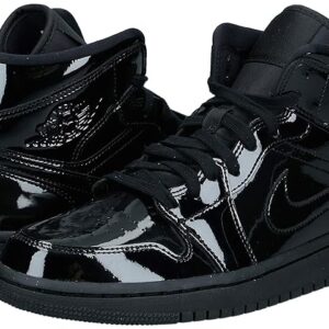 Air Jordan 1 Mid Patent SE Triple Black