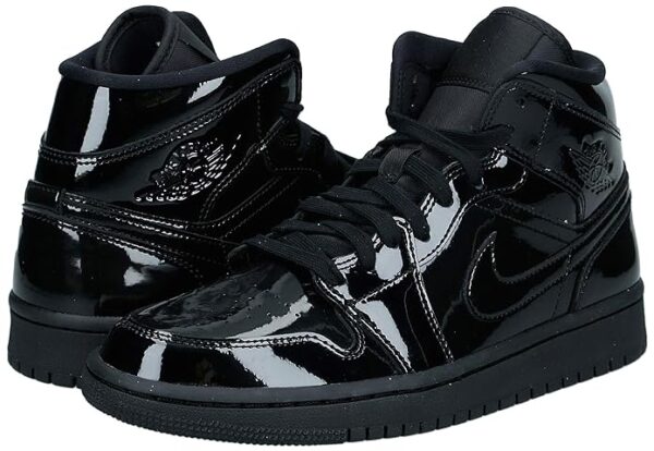 Air Jordan 1 Mid Patent SE Triple Black