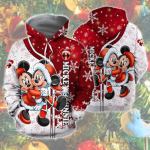 Christmas Cute Mouse Couple Hoodie