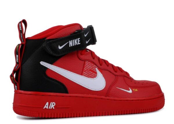 Air Force 1 Mid 07 LV8 University Red