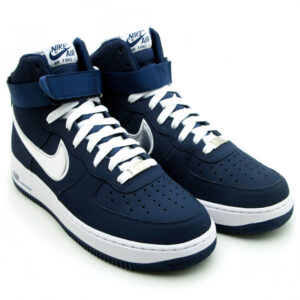 Air Force 1 High 07 Midnight Navy Silver