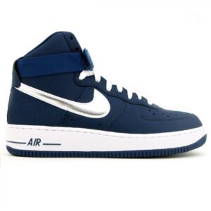 Air Force 1 High 07 Midnight Navy Silver