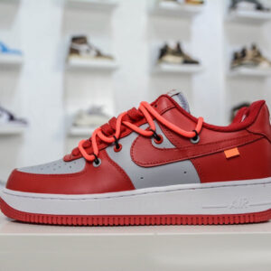 Air Force 1 Low 07 Red Gray White