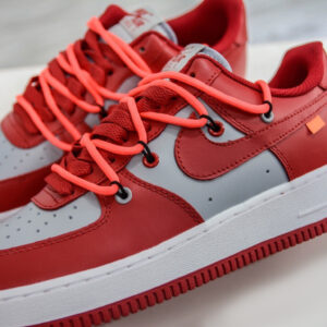 Air Force 1 Low 07 Red Gray White