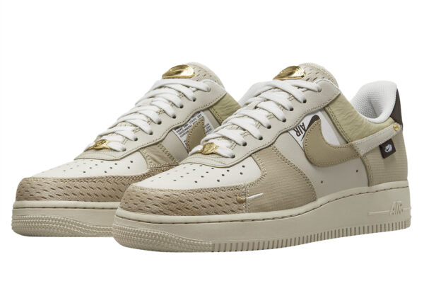 Air Force 1 Low Tan Bling