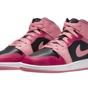 Air Jordan 1 Mid GS Coral Chalk Pinksicle