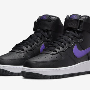 Air Force 1 High Hoops Black Purple