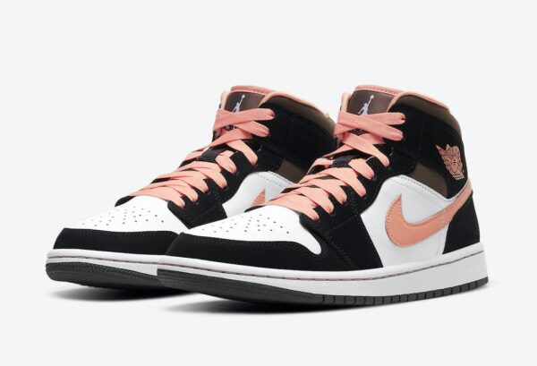 AIR JORDAN 1 MID SE ‘PEACH MOCHA’