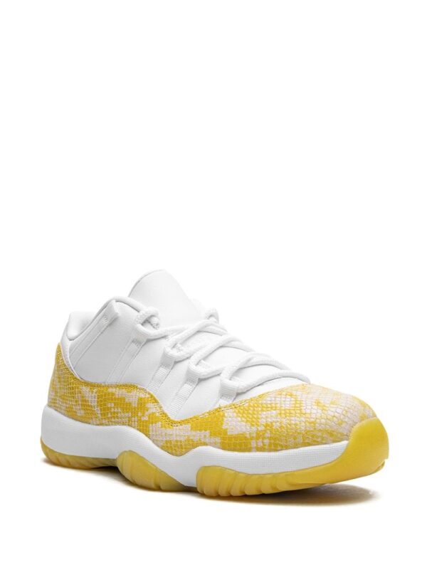 Air Jordan 11 Retro Low Yellow Snakeskin Womens