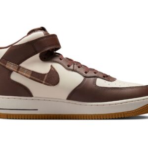 Nike Air Force 1 Mid ’07 Brown Plaid