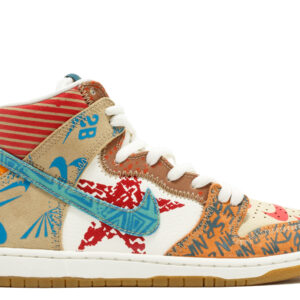 Nike Thomas Campbell x SB Dunk High ‘What The’