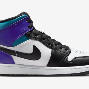 Air Jordan 1 Mid Court Purple Tropical Twist