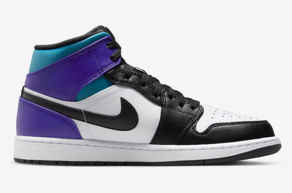 Air Jordan 1 Mid Court Purple Tropical Twist