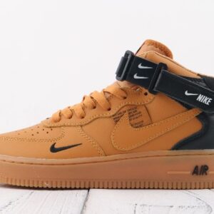 Air Force 1  ’07 Mid LV8 Wheat/Black-White