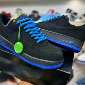 Nike Air Force 1 Rope Laces (Black/Blue)