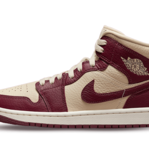 Jordan 1 Mid SE Split Beach Cherrywood Red