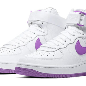 Air Force 1 High White Dark Orchid