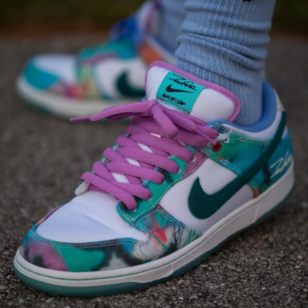 Nike SB Dunk Low Futura Laboratories Bleached Aqua