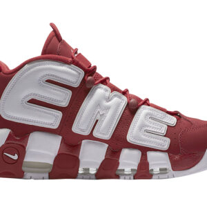 Supreme X Nike Air More Uptempo Red