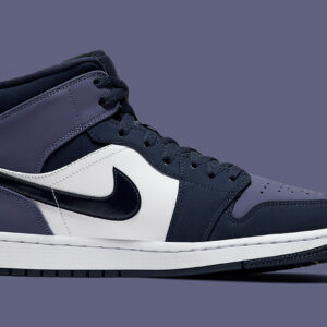 Air Jordan 1 Mid Obsidian Sanded Purple