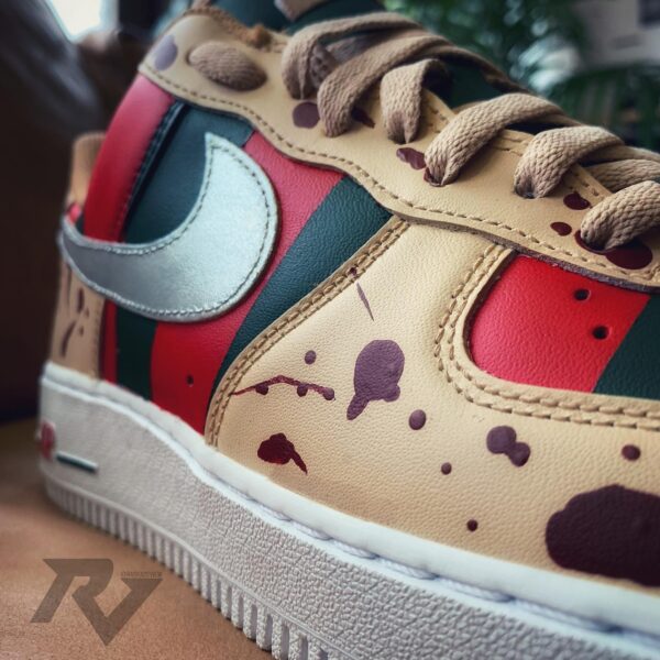 Freddy Krueger Custom Air Force 1 Halloween 2ST