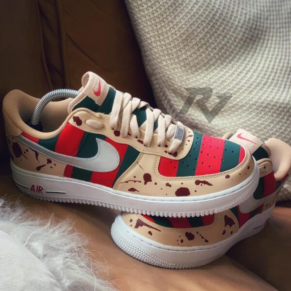 Freddy Krueger Custom Air Force 1 Halloween 2ST