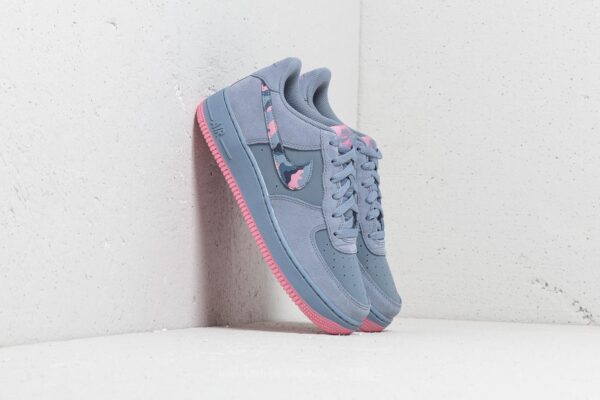 Air Force 1 (GS) Ashen Slate/ Elemental Pink