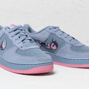 Air Force 1 (GS) Ashen Slate/ Elemental Pink