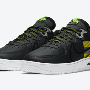 AIR FORCE REACT BLACK YELLOW GREEN