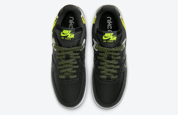 AIR FORCE REACT BLACK YELLOW GREEN