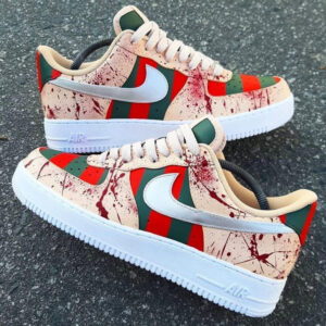 Freddy Krueger Custom Air Force 1 Halloween