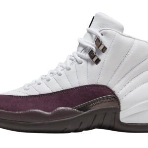 A Ma Maniére x Air Jordan 12 WMNS White Burgundy Crush