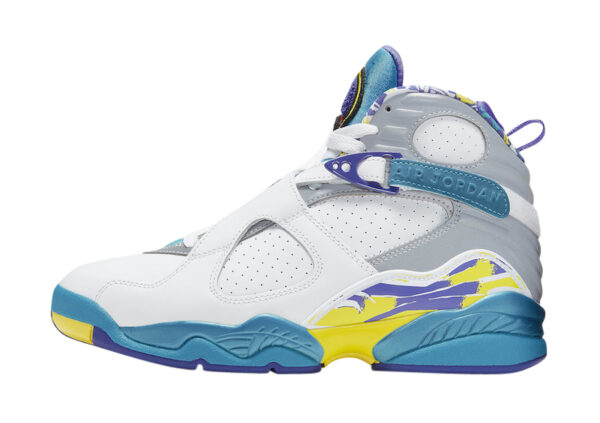 Air Jordan 8 WMNS White Aqua