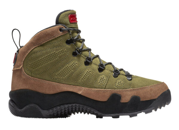 Air Jordan 9 Boot NRG Military Brown Legion Green