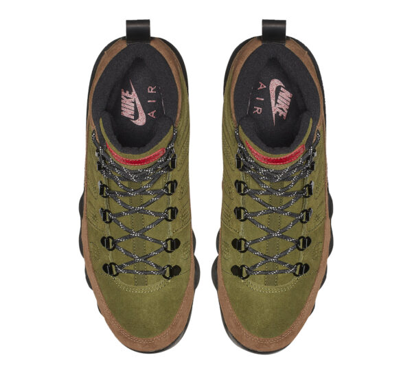 Air Jordan 9 Boot NRG Military Brown Legion Green