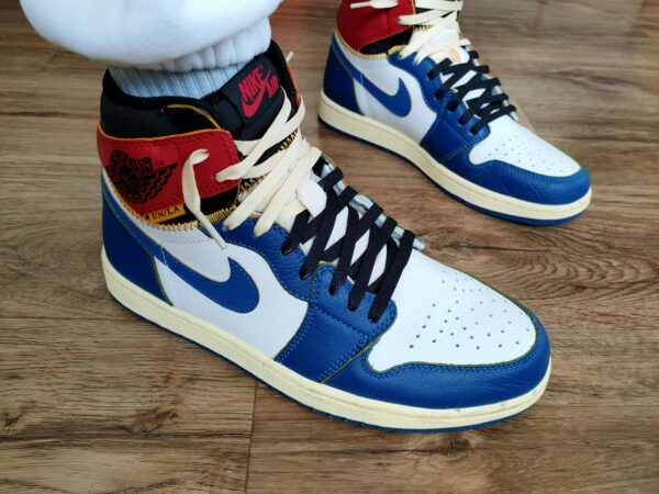 Air Jordan 1 Retro High UNLA Blue Toe Storm Blue