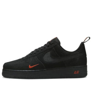 Air Force 1 ’07 LV8 Reflective Swoosh – Black Crimson