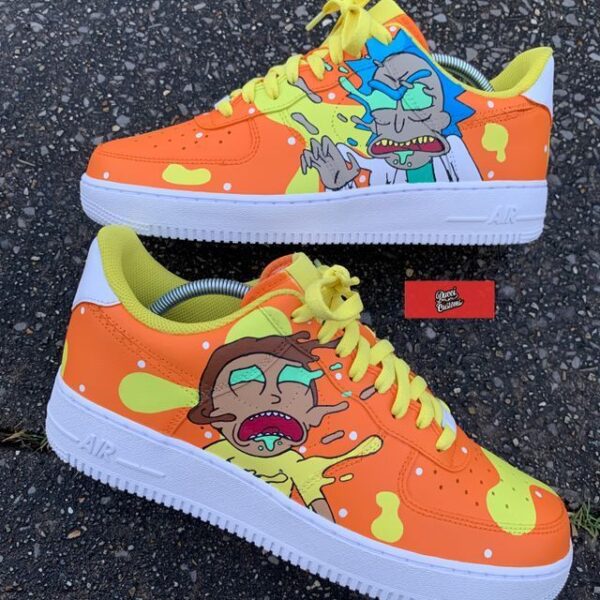 Rick and Morty Air Force 1 Custom