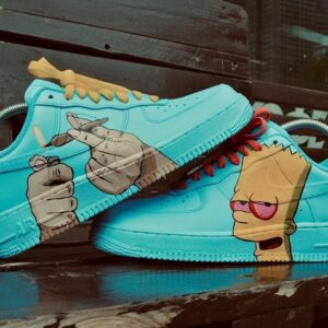 Simpsons Bart Air Force 1 Custom