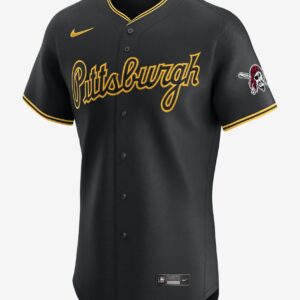 Pittsburgh Pirates Mens Nike Dri-FIT ADV MLB Elite Jersey – Black