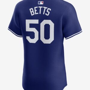 Mookie Betts Los Angeles Dodgers Nike Dri-FIT ADV MLB Elite Jersey