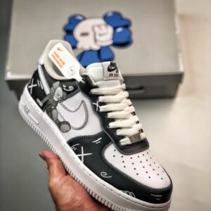 Cross Black White Air Force 1 Custom