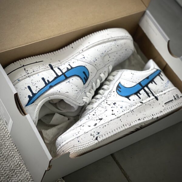 Drip Speckle Air Force 1 Custom